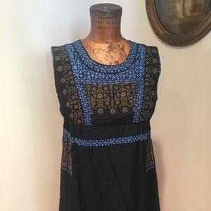 Silk vintage mini dress